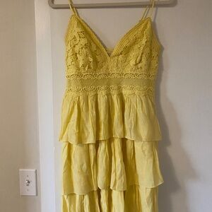 Yellow sundress